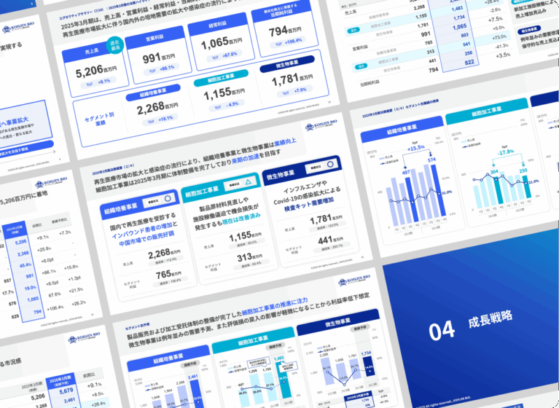 IR資料作成における重要なポイント